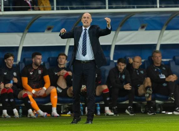 Rangers Manager Philippe Clement during UEFA Champions League Third Round Qualifying match at Arena Lublin. Dynamo Kyiv v Rangers, UEFA Champions League 3rd Qualifying Round, Football, Arena Lublin, Lublin, Poland - 06 Aug 2024  Copyright: xLukexNickerson RangersxFC Shutterstockx 14623393dz