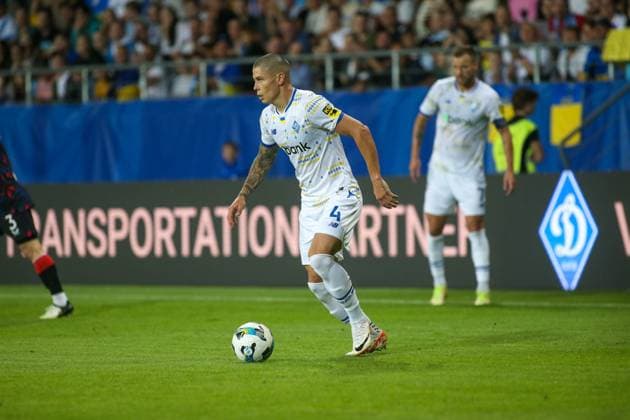 2024.08.06 Lublin Pilka nozna Liga Mistrzow UEFA sezon 2024 2025 Dinamo Kijow - FC Glasgow Rangers N z Denys Popov Foto Wojciech Szubartowski PressFocus 2024.08.06 Lublin Football UEFA Champions League season 2024 2025 Dinamo Kyiv - Rangers FC Denys Popov Credit: Wojciech Szubartowski PressFocus NEWSPIX.PL --- Newspix.pl  20240806PF_WS010