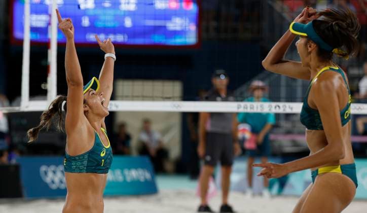 Paris 2024, Beach volleyball, Women, Australia - Switzerland