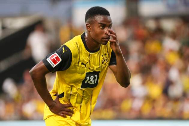 Youssoufa Moukoko BVB Dortmund, 18 , Football, Test match, 2024 2025, Borussia Dortmund vs FC Villarreal, 06 08 2024, CASHPOINT Arena, Altach, Austria Altach CASHPOINT Arena Vorarlberg Austria Copyright: xGrantxHubbsx