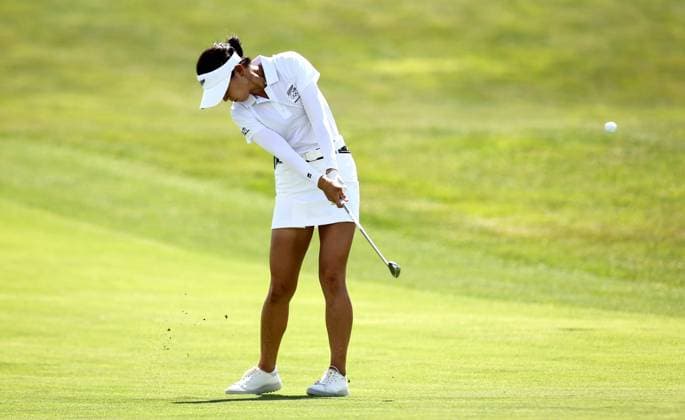 Paris 2024 Olympic Games, Olympische Spiele, Olympia, OS Le Golf National, Paris, France 7 8 2024 Women™s Individual Stroke Play New Zealand™s Lydia Ko Lydia Ko 7 8 2024  Copyright: x INPHO RyanxByrnex RBR36774