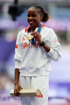 Winfred Yavi (Bahrain) wins Gold - Women s 3000m Paris 2024 Olympic Games, Olympische Spiele, Olympia, OS Day Twelve, Paris, France - 07 Aug 2024  Copyright: xManuelxReino Shutterstockx 14622968df