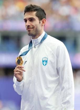 Miltiadis Tentoglou (Greece) wins Gold - Men s Long Jump Paris 2024 Olympic Games, Olympische Spiele, Olympia, OS Day Twelve, Paris, France - 07 Aug 2024  Copyright: xManuelxReino Shutterstockx 14622968di