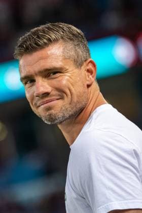 SOCCER - UEFA EL, Trabzonspor vs Rapid TRABZON,TURKEY,08.AUG.24 - SOCCER - UEFA Europa League, qualification, Trabzonspor Kuluebue vs SK Rapid Wien. Image shows head coach Robert Klauss (Rapid).  GEPAxpictures xPhilippxBrem