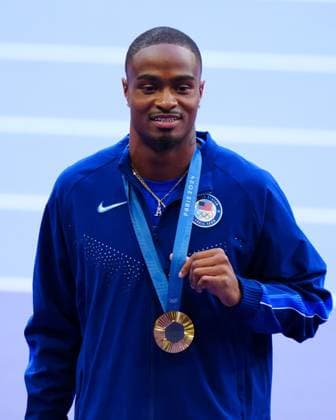 Gold Medalist Quincy Hall Paris 2024 Olympic Games, Olympische Spiele, Olympia, OS Day Thirteen, Paris, France - 08 Aug 2024  Copyright: xJavierxGarcia Shutterstockx 14622972n