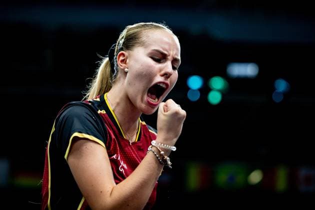 Sport Themen der Woche KW32 Jubel bei Annett Kaufmann (GER) im Spiel gegen Miwa Harimoto (JPN) FRA, Olympische Spiele Paris 2024, Tischtennis, 08.08.2024 Eibner Pressefoto Benjamin Lau FRA, Olympische Spiele Paris 2024, Tischtennis, 08.08.2024 Paris *** Jubilation for Annett Kaufmann GER in the match against Miwa Harimoto JPN FRA, Olympic Games Paris 2024, Table Tennis, 08 08 2024 Eibner Pressefoto Benjamin Lau FRA, Olympic Games Paris 2024, Table Tennis, 08 08 2024 Paris Copyright: xEibnerxPressefoto BenjaminxLaux EP_BLU