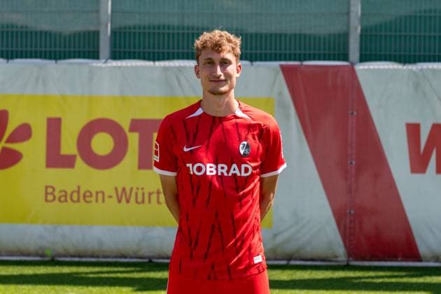 Patrick Osterhage SC Freiburg 06 GER, SC Freiburg, 1 BL, portrait date 2024 2025, 08 08 2024, GER, SC Freiburg, 1 BL, portrait date 2024 2025, 08 08 2024 Freiburg Copyright: xEibner-Pressefoto WolfgangxFrankx EP_WFK