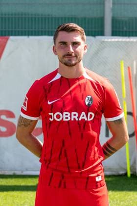 Maximilian Philipp SC Freiburg, 26 GER, SC Freiburg, 1 BL, portrait date 2024 2025, 08 08 2024, GER, SC Freiburg, 1 BL, portrait date 2024 2025, 08 08 2024 Freiburg Copyright: xEibner-Pressefoto WolfgangxFrankx EP_WFK