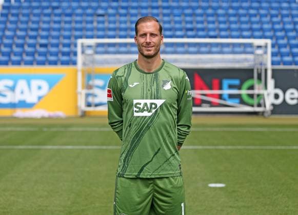 Oliver Baumann , TSG 1899 Hoffenheim Portrait appointment TSG 1899 Hoffenheim 2024 2025 Sinsheim, GER, 07 08 2024 ,Soccer 1 Bundesliga 2024 2025 Editorial use only