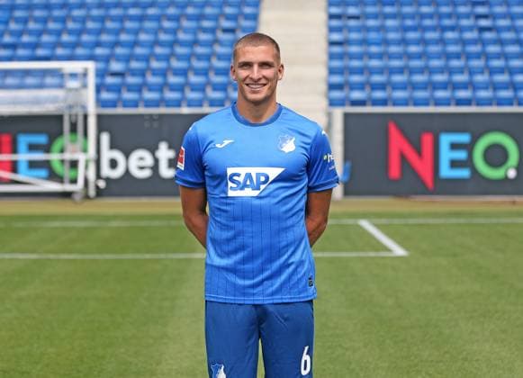 Grischa Prömel , TSG 1899 Hoffenheim Portrait appointment TSG 1899 Hoffenheim 2024 2025 Sinsheim, GER, 07 08 2024 ,Soccer 1 Bundesliga 2024 2025 Editorial use only