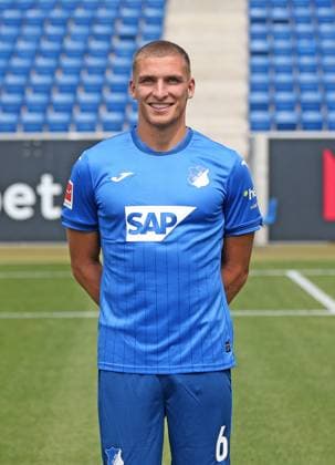 Grischa Prömel , TSG 1899 Hoffenheim Portrait appointment TSG 1899 Hoffenheim 2024 2025 Sinsheim, GER, 07 08 2024 ,Soccer 1 Bundesliga 2024 2025 Editorial use only