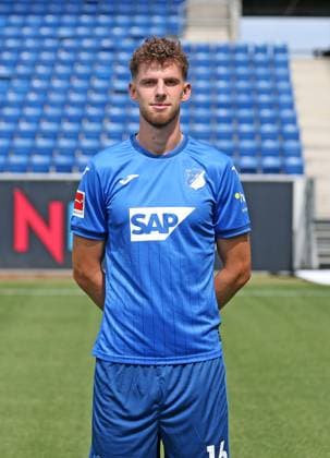Anton Stach , TSG 1899 Hoffenheim Porträttermin TSG 1899 Hoffenheim 2024 2025 Sinsheim, GER, 07 08 2024 ,Soccer 1 Bundesliga 2024 2025 Editorial use only