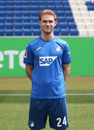 Marco John , TSG 1899 Hoffenheim Portrait appointment TSG 1899 Hoffenheim 2024 2025 Sinsheim, GER, 07 08 2024 ,Soccer 1 Bundesliga 2024 2025 Editorial use only