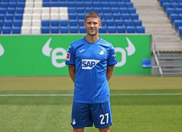 Andrej Kramaric , TSG 1899 Hoffenheim Portrait appointment TSG 1899 Hoffenheim 2024 2025 Sinsheim, GER, 07 08 2024 ,Soccer 1 Bundesliga 2024 2025 Editorial use only