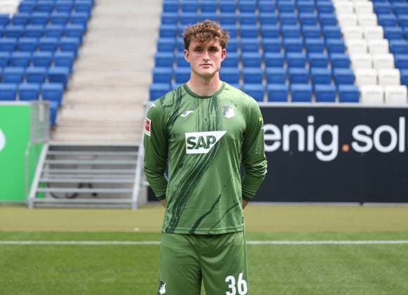 Lukas Petersson , TSG 1899 Hoffenheim Portrait appointment TSG 1899 Hoffenheim 2024 2025 Sinsheim, GER, 07 08 2024 ,Soccer 1 Bundesliga 2024 2025 Editorial use only