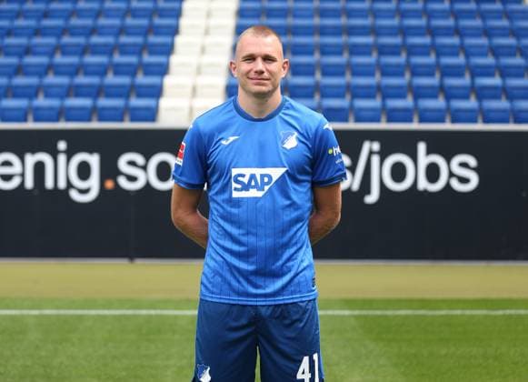 Attila Szalai , TSG 1899 Hoffenheim Porträttermin TSG 1899 Hoffenheim 2024 2025 Sinsheim, GER, 07 08 2024 ,Soccer 1 Bundesliga 2024 2025 Editorial use only