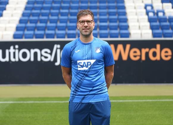 Match analyst Matthias Güldner , TSG 1899 Hoffenheim Porträttermin TSG 1899 Hoffenheim 2024 2025 Sinsheim, GER, 07 08 2024 ,Soccer 1 Bundesliga 2024 2025 Editorial use only