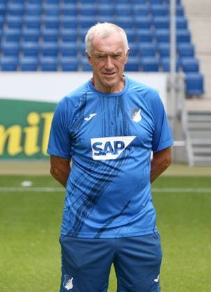 Coach Heinz Seyfert , TSG 1899 Hoffenheim Porträttermin TSG 1899 Hoffenheim 2024 2025 Sinsheim, GER, 07 08 2024 ,Soccer 1 Bundesliga 2024 2025 Editorial use only