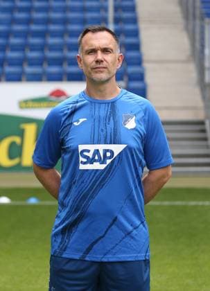 Coach Timo Seyfert , TSG 1899 Hoffenheim Porträttermin TSG 1899 Hoffenheim 2024 2025 Sinsheim, GER, 07 08 2024 ,Football 1 Bundesliga 2024 2025 Editorial use only