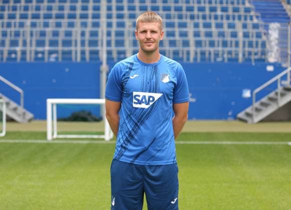 Physiotherapist Julian Binder , TSG 1899 Hoffenheim Portrait appointment TSG 1899 Hoffenheim 2024 2025 Sinsheim, GER, 07 08 2024 ,Soccer 1 Bundesliga 2024 2025 Editorial use only