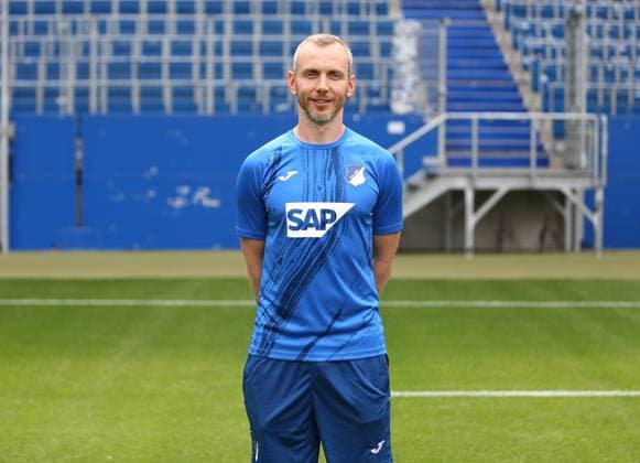 Physiotherapist Sören Johannsen , TSG 1899 Hoffenheim Portrait appointment TSG 1899 Hoffenheim 2024 2025 Sinsheim, GER, 07 08 2024 ,Soccer 1 Bundesliga 2024 2025 Editorial use only