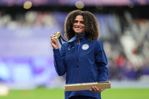 Sydney McLaughlin Levrone of USA (Women s 400m Hurdles) wins gold Paris 2024 Olympic Games, Olympische Spiele, Olympia, OS Day Fourteen, Paris, France - 09 Aug 2024  Copyright: xDavexWinter Shutterstockx 14622994ky