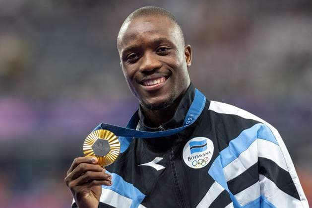 Paris 2024, Athletics, Men, 200m, Award ceremony