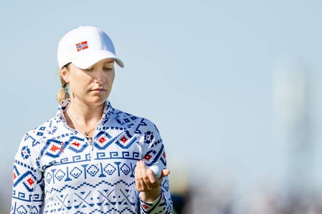 240810 Madelene Stavnar of Norway during the final round of the women s individual stroke play golf during day 15 of the Paris 2024 Olympic Games on August 10, 2024 in Paris Photo Petter Arvidson BILDBYRAN kod PA PA0868 golf olympic games olympics os ol olympiska spel olympiske leker paris 2024 paris os paris ol bbeng dam  Copyright: PETTERxARVIDSON BB240810PA004