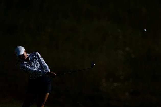 240810 Madelene Stavnar of Norway during the final round of the women s individual stroke play golf during day 15 of the Paris 2024 Olympic Games on August 10, 2024 in Paris Photo Petter Arvidson BILDBYRAN kod PA PA0868 golf olympic games olympics os ol olympiska spel olympiske leker paris 2024 paris os paris ol bbeng dam  Copyright: PETTERxARVIDSON BB240810PA014