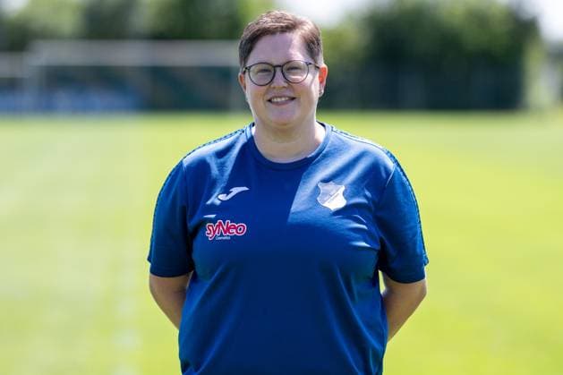 Sarah Böser Team Manager, TSG , single picture, single photo, action, action, portrait, portrait, 29 07 2024, St Leon Rot Germany , football, women, TSG 1899 Hoffenheim portrait date 2024 25 xozx