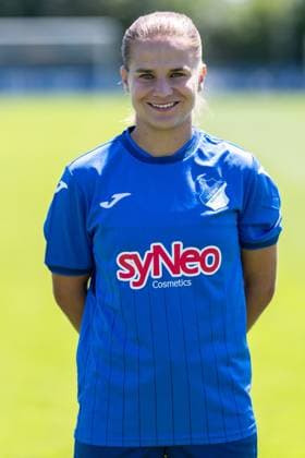 Dominika Ewa Grabowska TSG, 16 , single picture, single photo, action, action, portrait, portrait, 29 07 2024, St Leon Rot Germany , football, women, TSG 1899 Hoffenheim portrait date 2024 25 xozx