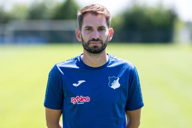 Theodoros Dedes coach, head coach, TSG , single picture, single photo, action, action, portrait, portrait, 29 07 2024, St Leon Rot Germany , football, women, TSG 1899 Hoffenheim portrait date 2024 25 xozx