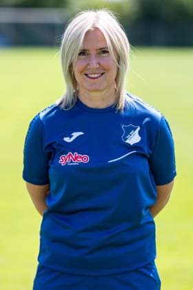 Renata Szabjan Supervisor, TSG , single picture, single photo, action, action, portrait, portrait, 29 07 2024, St Leon Rot Germany , Soccer, Women, TSG 1899 Hoffenheim portrait date 2024 25 xozx