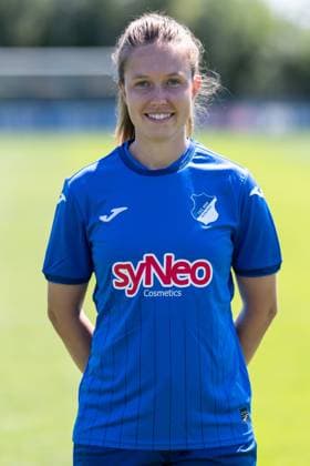 Jana Feldkamp TSG, 31 , single picture, single photo, action, action, portrait, portrait, 29 07 2024, St Leon Rot Germany , Soccer, Women, TSG 1899 Hoffenheim portrait date 2024 25 xozx