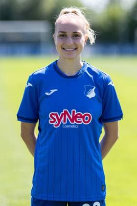 Vanessa Diehm TSG, 32 , single picture, single photo, action, action, portrait, portrait, 29 07 2024, St Leon Rot Germany , Soccer, Women, TSG 1899 Hoffenheim portrait date 2024 25 xozx