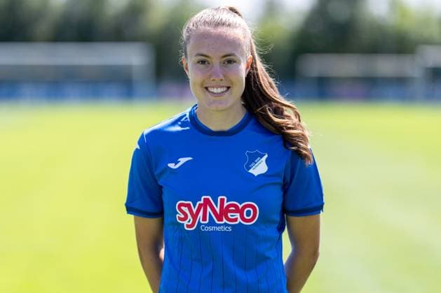 Mara Alber TSG, 11 , single picture, single photo, action, action, portrait, portrait, 29 07 2024, St Leon Rot Germany , Soccer, Women, TSG 1899 Hoffenheim portrait date 2024 25 xozx