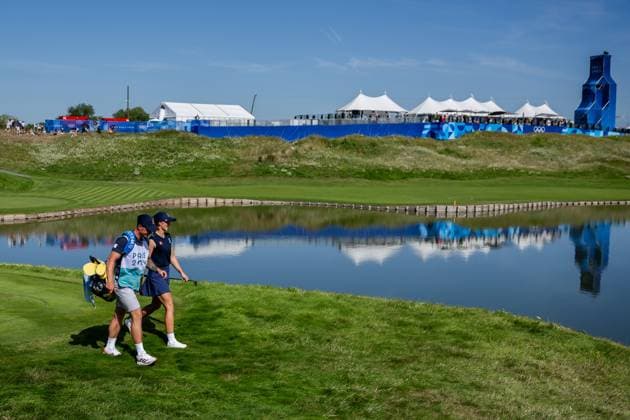 240810 Linn Grant of Sweden during the final round of the women s individual stroke play golf during day 15 of the Paris 2024 Olympic Games on August 10, 2024 in Paris Photo Petter Arvidson BILDBYRAN kod PA PA0868 golf olympic games olympics os ol olympiska spel olympiske leker paris 2024 paris os paris ol bbeng dam  Copyright: PETTERxARVIDSON BB240810PA021