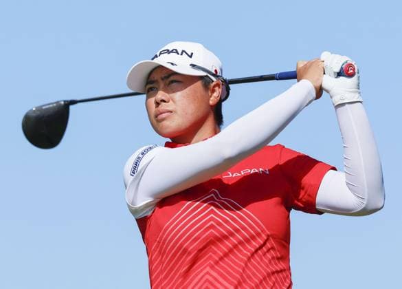 Paris Olympics: Golf Japan s Yuka Saso hits off the fourth tee during the final round of the women s golf event at the Paris Olympics on Aug. 10, 2024, at Le Golf National in Saint-Quentin-en-Yvelines, France.  A14AA0003271508P