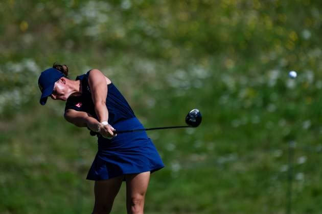 240810 Linn Grant of Sweden during the final round of the women s individual stroke play golf during day 15 of the Paris 2024 Olympic Games on August 10, 2024 in Paris Photo Petter Arvidson BILDBYRAN kod PA PA0868 golf olympic games olympics os ol olympiska spel olympiske leker paris 2024 paris os paris ol bbeng dam  Copyright: PETTERxARVIDSON BB240810PA028