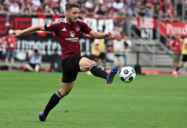 10 08 2024 Soccer Season 2024 2025 2 Soccer Bundesliga 02 Matchday 1 FC Nuremberg FCN Club FC Schalke 04 S04 Knappen Sportfoto Zink xwoxzix DFL regulations prohibit any use of photographs as image sequences and or quasi video only for editorial use Lukas Schleimer 36, 1 FC Nuremberg FCN