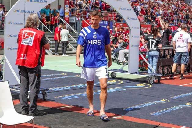 10 08 2024, Football, Season 2024 2025, 2 Bundesliga, 2 Matchday, 1 FC Nürnberg FC Schalke 04, Paul Seguin FC Schalke 04 Nürnberg Max Morlock Stadion Bayern Germany xRHR PHOTO TRx Copyright: TimxRehbein RHR-FOTOx RHR-FOTO TR