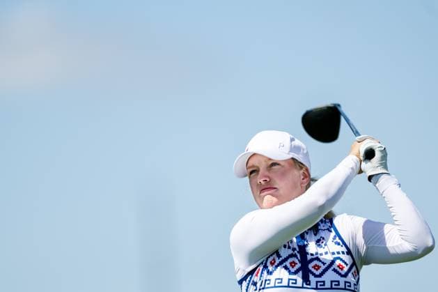 240810 Celine Borge of Norway during the final round of the women s individual stroke play golf during day 15 of the Paris 2024 Olympic Games on August 10, 2024 in Paris Photo Petter Arvidson BILDBYRAN kod PA PA0868 golf olympic games olympics os ol olympiska spel olympiske leker paris 2024 paris os paris ol bbeng dam  Copyright: PETTERxARVIDSON BB240810PA057
