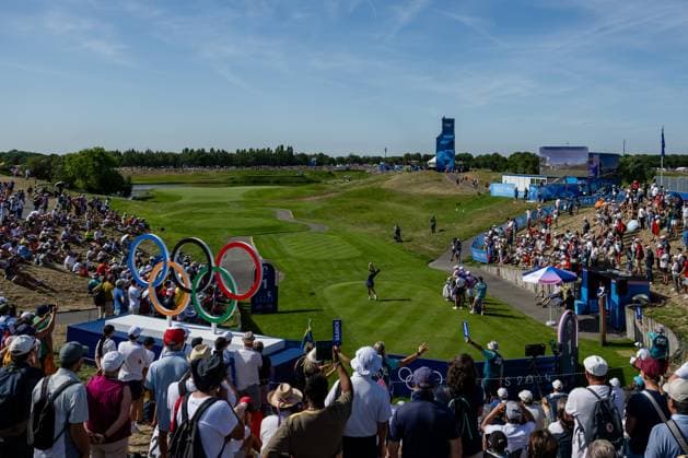 240810 Linn Grant of Sweden during the final round of the women s individual stroke play golf during day 15 of the Paris 2024 Olympic Games on August 10, 2024 in Paris Photo Petter Arvidson BILDBYRAN kod PA PA0868 golf olympic games olympics os ol olympiska spel olympiske leker paris 2024 paris os paris ol bbeng dam  Copyright: PETTERxARVIDSON BB240810PA074