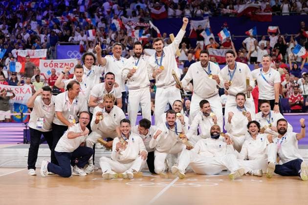 Paris 2024, Volleyball, Men, Olympic champion France