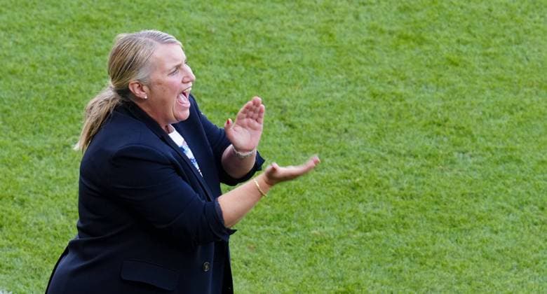 Parc Des Princes Paris USA v Brazil Soccer Final USA manager Emma Hayes Paris 2024 Olympic Games, Olympische Spiele, Olympia, OS Day Fifteen, Paris, France - 10 Aug 2024 Editorial use only  Copyright: xDavexShopland Shutterstockx 14622999o