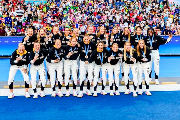 Paris 2024, Football, Women, Award ceremony Bronze Germany