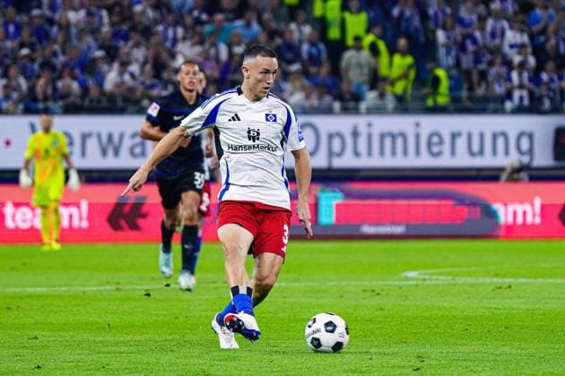 Silvan Hefti Hamburger SV, 30 GER, Hamburger SV vs Hertha BSC, Football, 2 Bundesliga, Matchday 2, Season 2024 2025, 10 08 2024 DFL REGULATES PROHIBIT ANY USE OF PHOTOGRAPHS AS IMAGE SEQUENCES AND OR QUASI VIDEO GER, Hamburger SV vs Hertha BSC, Football, 2 Bundesliga, Matchday 2, Season 2024 2025, 10 08 2024 Hamburg Copyright: xEibner-Pressefoto MarcelxvonxFehrnx EP_MFN