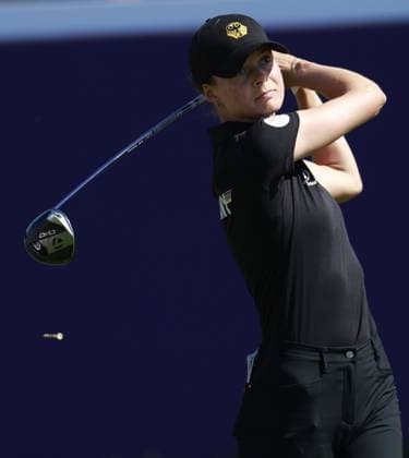(240810) -- PARIS, Aug. 10, 2024 -- Esther Henseleit of Germany competes during the women s individual stroke play round 4 of golf at the Paris 2024 Olympic Games, Olympische Spiele, Olympia, OS in Paris, France, Aug. 10, 2024. ) (PARIS2024) FRANCE-PARIS-OLY-GOLF RenxZhenglai 