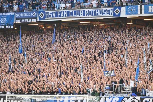 GER 2 FBL,, Hamburger SV vs Hertha BSC 10 08 2024, Volksparkstadion, Hamburg, GER 2 FBL, Hamburger SV vs Hertha BSC in the picture feature fan curve of HSV nordphotoxGmbH xWitke nph00002