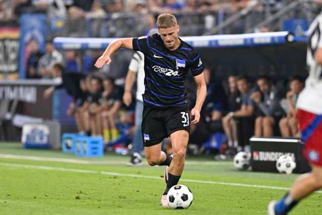 GER 2 FBL,, Hamburger SV vs Hertha BSC 10 08 2024, Volksparkstadion, Hamburg, GER 2 FBL, Hamburger SV vs Hertha BSC in picture single action landscape format Marton Dardai Berlin 31 nordphotoxGmbH xWitke nph00002
